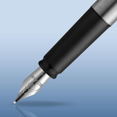 Waterman vulpen Allure, fijne punt, op blister, chroom