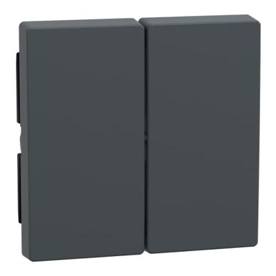 Merten 433514 Wisselschakelaar Afdekking System M Antraciet 1 stuk(s)