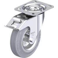Blickle LE-VE 125R-FI-SG Zwenkwiel met rem Wieldiameter: 125 mm Draagvermogen (max.): 100 kg 1 stuk(s) - thumbnail