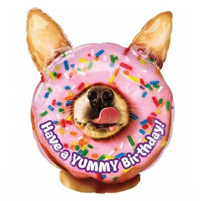 Basic Folie ballon have a yummy birthday 35x45 cm