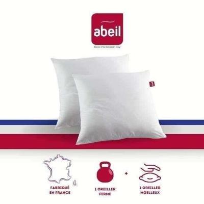 ABEIL Set van 2 kussens DUBBEL COMFORT 100% katoen 60x60cm