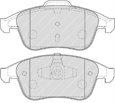 Remblokken set FDB4068