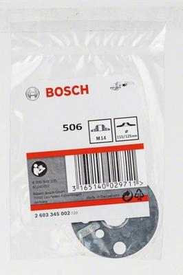 Bosch Accessoires Ronde moer met flensschroefdraad M 14 115/125 mm 1st - 2603345002