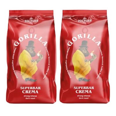 Gorilla Super Bar Crema - koffiebonen - 12 x 1 kilo