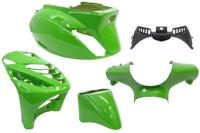 Edge Plaatset 5-delig voor piaggio zip-sp vanaf bouwjaar 2000 - kawasaki groen - thumbnail