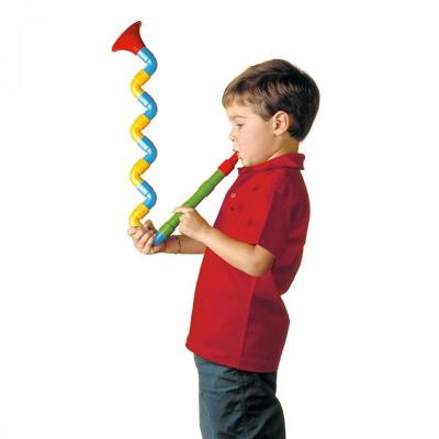 Quercetti buizen bouwset saxofoon, 16dlg. Quercetti buizen bouwset saxofoon, 16dlg.