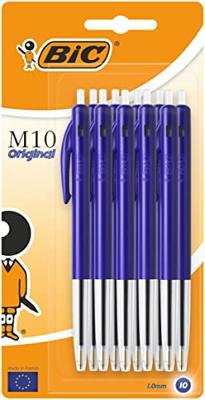 Balpen bic m10 m blauw