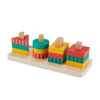 Fisher Price Houten Vormen Stapelen - thumbnail