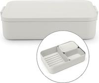 Brabantia Make & Take Bento lunchbox large, kunststof light grey - thumbnail