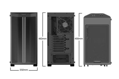 ATX kast Be Quiet! BGW37 Zwart