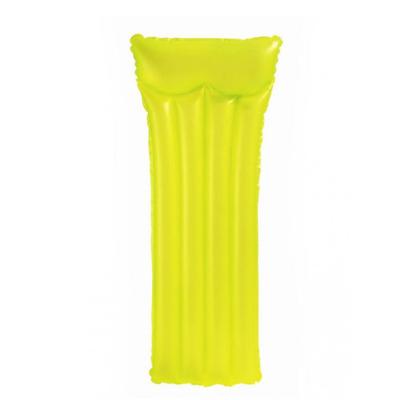 Intex luchtbed Neon Frost 183 x 76 cm geel