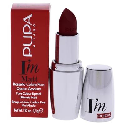 Pupa Milano - Pupa I&apos;M Matt Lipstick 3.50 g 072 Velvet Ruby Lippenstift 3.5 g Dames