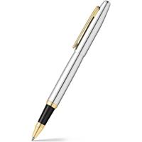 Sheaffer SF-E1942251 Rollerball VFM M Polished Chrome Gold Plated - thumbnail