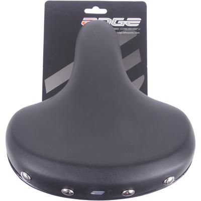 Edge Fietszadel urban junior voor- 20/24 inch kinderfietsen - zwart