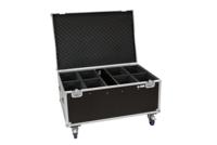 ROADINGER Flightcase 8x LED IP PAR 12x8W QCL/12x9 SQL Spot with wheels - thumbnail