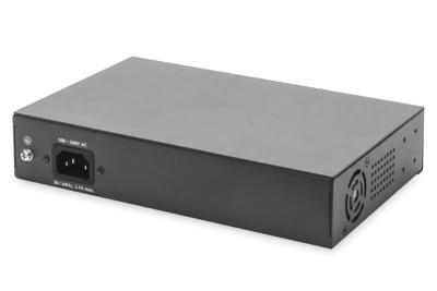 Digitus DN-95140 19 netwerk switch RJ45/SFP 8 + 2 poorten 10 / 100 / 1000 MBit/s PoE-functie Digitus DN-95140 19 netwerk switch RJ45/SFP 8 + 2 poorten 10 / 100 / 1000 MBit/s PoE-functie