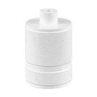 DIY lamphouders - Lamponderdelen - ø4.6 x 7 cm - E27 - Wit - Cilinder - Ontworpen voor Hanglampen, Wandlampen - thumbnail