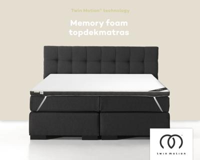 Dreamhouse - Twin Motion Topdekmatras - Memory Foam - 80 x 200
