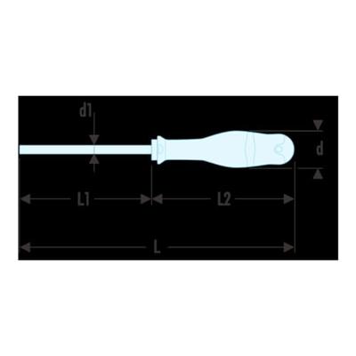 Facom sls sleufschroevendraaier 3x100 - AN3X100SLS