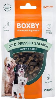 Boxby Cold Pressed Salmon (zalm) hondensnack 100 g