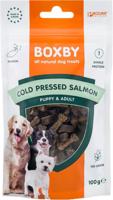 Boxby Cold Pressed Salmon (zalm) hondensnack 100 g - thumbnail