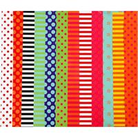 Creativ Company Glanspapier, bedrukt, vel 24x32 cm, 80 gr, diverse kleuren, 50 div vellen/ 1 doos - thumbnail