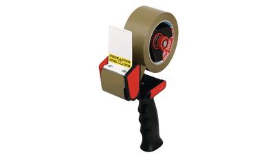 tesa Tapedispenser Blauw, Rood Rolbreedte (max.): 50 mm Rollengte (max.) 66 m Met reminrichting, Mes verwisselbaar - thumbnail