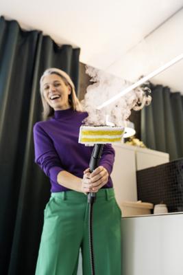 Kärcher 1.513-436.0 stoomreiniger Cilinder-stoomreiniger 1 l 1900 W Zwart - thumbnail