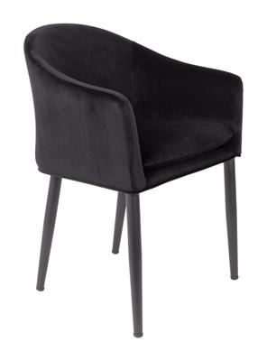 Eetkamerstoel 'Yuniesky', kleur Zwart