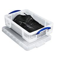 Really Useful Box opbergdoos 24,5 liter, transparant - thumbnail