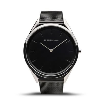 Bering 17039-102 Ultraslim Black 39mm Horloge Bering 17039-102 Ultraslim Black 39mm Horloge