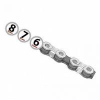 M-Wave ketting 1/2 x 3/32 inch 116 schakels 6/7/8s zilver