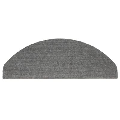 VidaXL Trapmatten zelfklevend 15 st 65x22,5x3,5 cm grijs VidaXL Trapmatten zelfklevend 15 st 65x22,5x3,5 cm grijs