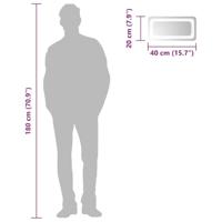 VidaXL Badkamerspiegel led 40x20 cm - thumbnail