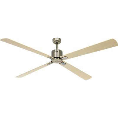 CasaFan ECO NEO III 180-4 MA-AH/BU WiFi Flügel Ahorn/Buche Plafondventilator 28 W (Ø x h) 180 cm x 360 mm Antiek-messing Met afstandsbediening, Timer, Met CasaFan ECO NEO III 180-4 MA-AH/BU WiFi Flügel Ahorn/Buche Plafondventilator 28 W (Ø x h) 180 cm x 360 mm Antiek-messing Met afstandsbediening, Timer, Met
