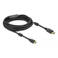 Delock 85960 Actieve DisplayPort 1.2 naar HDMI Kabel 4K 60 Hz 10 m - thumbnail