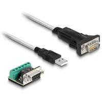 Delock USB 2.0 Adapter [1x USB-A 2.0 stekker - 1x Serieel 9-polig] 63465 1.8 m - thumbnail