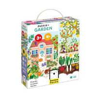 Banana Panda - puzzel tuin - 40st. - thumbnail