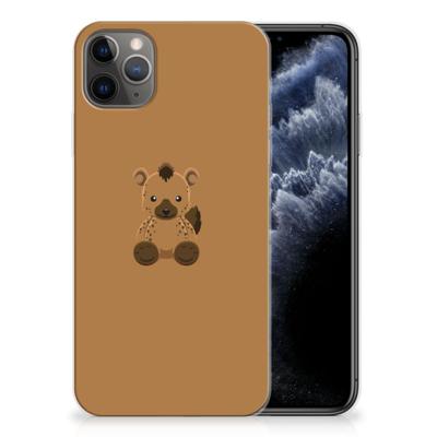 Apple iPhone 11 Pro Max Telefoonhoesje met Naam Baby Hyena Apple iPhone 11 Pro Max Telefoonhoesje met Naam Baby Hyena