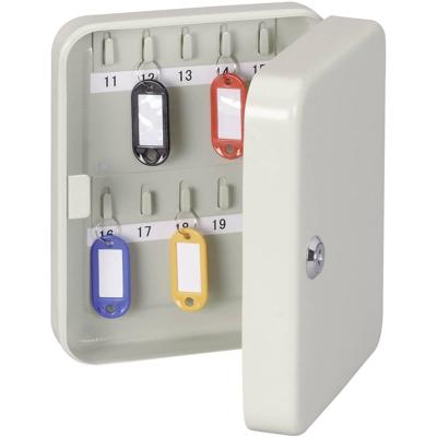 Maul Sleutelkast JAKOB MAUL - MAUL 5654084 - Stahl - Grau - 18 Haken - 200 x 165 x 60 mm 20900 Aantal haken 40 Grijs