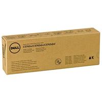 Zwart - origineel - tonercartridge - voor Dell C3760dn, C3760n, C3765dnf - thumbnail