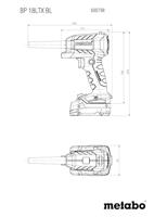 Metabo Uitblaaspistool "bp 18 ltx bl" van battery blowgun bp 18 ltx bl - thumbnail