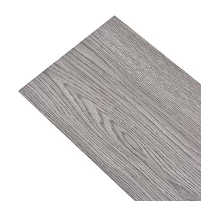 VidaXL Vloerplanken zelfklevend 2,51 m² 2 mm pvc donkergrijs - thumbnail