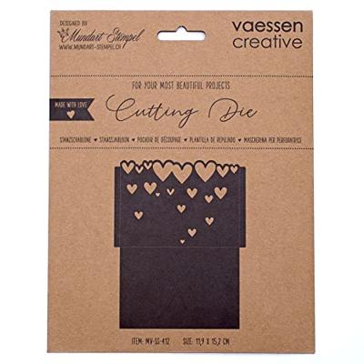 Mundart Stempel • snijmal verpakking met hart
