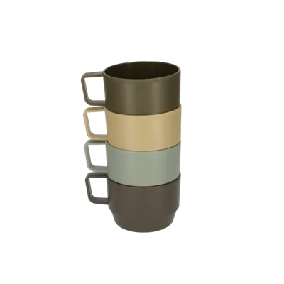 4 Nörlander Outdoor Bekers - Camping servies - Multikleur 4 Nörlander Outdoor Bekers - Camping servies - Multikleur