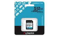 Kingston Technology Canvas Go! Plus 512GB SDXC Canvas Go Plus Gen4 200MB/s C10 UHS-I U3 V30 - thumbnail