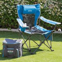 Hangmat-stoel Aktive Blauw 152 x 75 x 54 cm - thumbnail