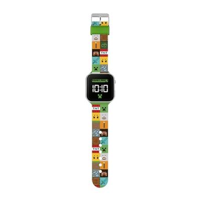 Minecraft - Block Print LED Watch