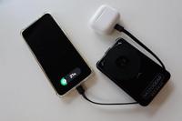 MOJOGEAR NovaMag All-in-1 Powerbank 10.000 mAh - Draadloos Qi2 & ingebouwde kabels - Zwart - thumbnail
