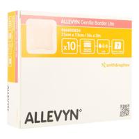 Allevyn Gentle Border Lite 7,5x 7,5cm 10 66800834 - thumbnail